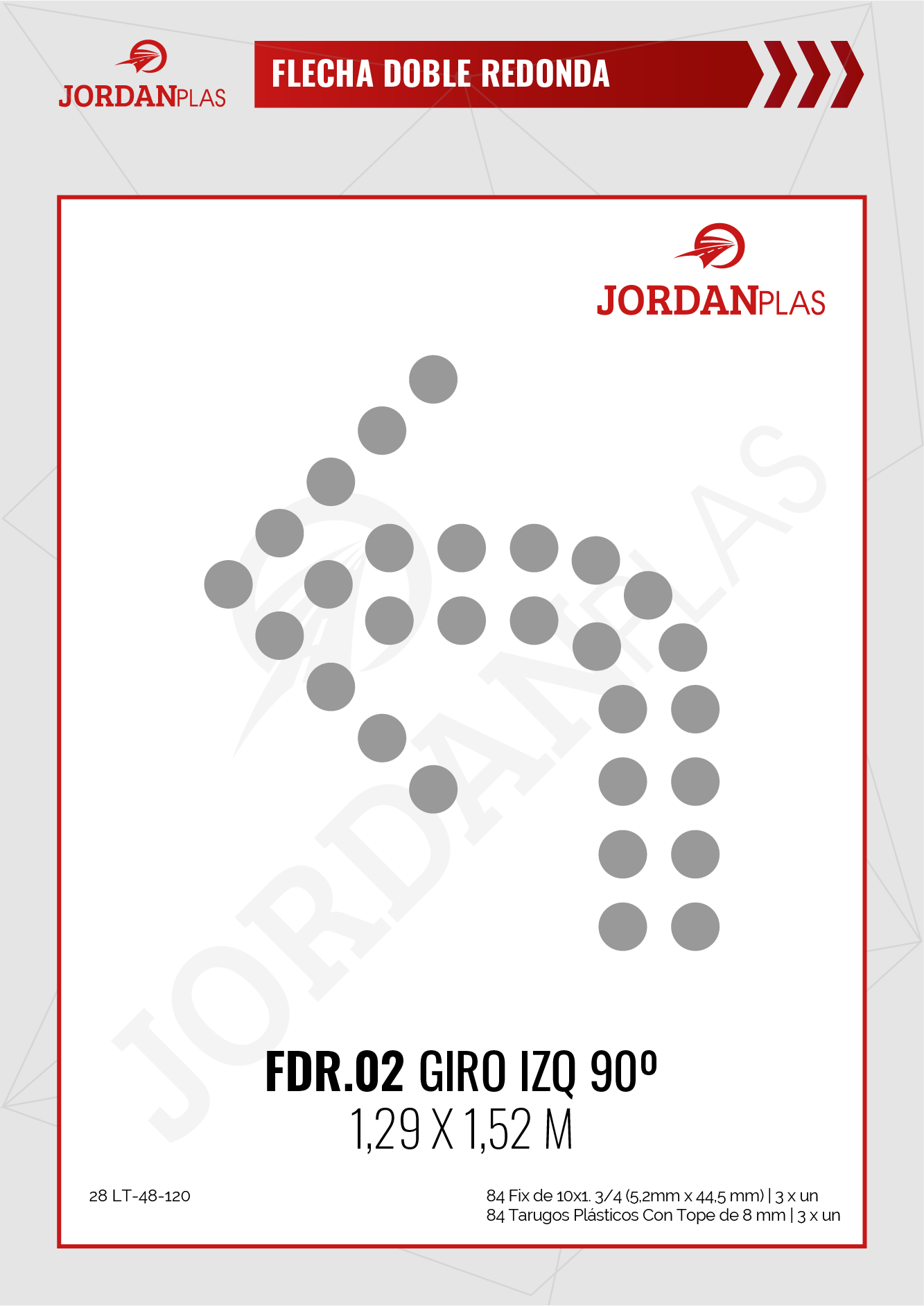 FDR02 Giro Izq 90°